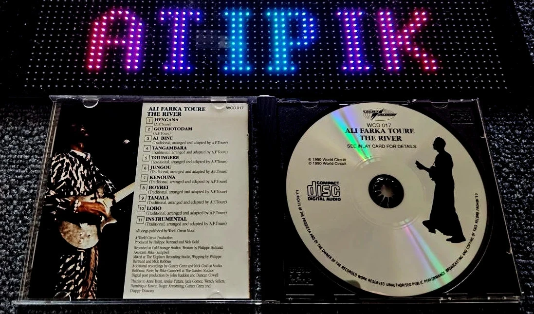 🌴Ali Farka Toure The River Cd World Circuit Import Raro E Incontornável! – photo 3